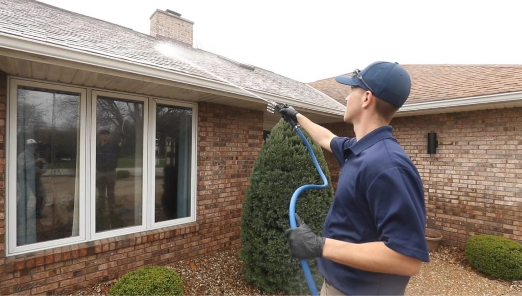 roof cleaning